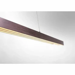 Luminaires Scandinaves-Luminaires Paul Neuhaus Suspension Paul Neuhaus ADRIANA LED Brun, 3 lumières