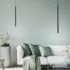 Luminaires Paul Neuhaus Suspension Paul Neuhaus FLUTE LED Noir, 1 lumière* Éclairage Led