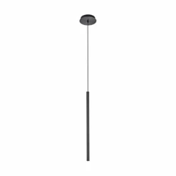 Luminaires Paul Neuhaus Suspension Paul Neuhaus FLUTE LED Noir, 1 lumière* Éclairage Led
