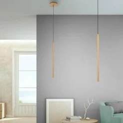 Lampes Dorées-Luminaires Paul Neuhaus Suspension Paul Neuhaus FLUTE LED Or, 1 lumière