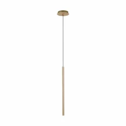 Lampes Dorées-Luminaires Paul Neuhaus Suspension Paul Neuhaus FLUTE LED Or, 1 lumière