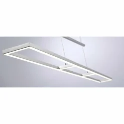 Luminaires Paul Neuhaus Suspension Paul Neuhaus INIGO LED Acier inoxydable, 2 lumières* Suspensions