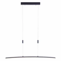 Luminaires Paul Neuhaus Suspension Paul Neuhaus JANINA LED Anthracite, 1 lumière* Éclairage Led