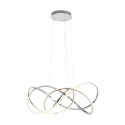 Luminaires Paul Neuhaus Suspension Paul Neuhaus KIRIBI LED Chrome, 1 lumière* Éclairage Led