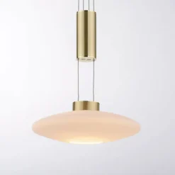 Luminaires Paul Neuhaus Suspension Paul Neuhaus LAUTADA LED Laiton, 1 lumière