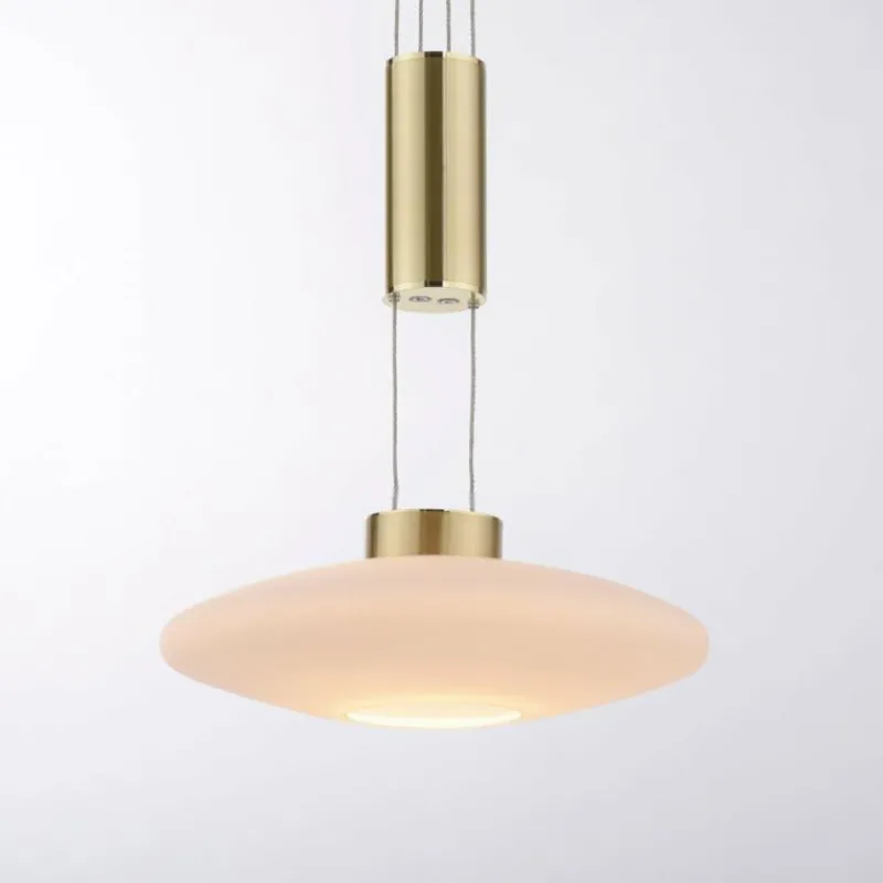 Luminaires Paul Neuhaus Suspension Paul Neuhaus LAUTADA LED Laiton, 1 lumière