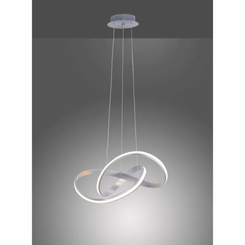Luminaires Paul Neuhaus Suspension Paul Neuhaus MELINDA LED Acier inoxydable, 1 lumière* Suspensions