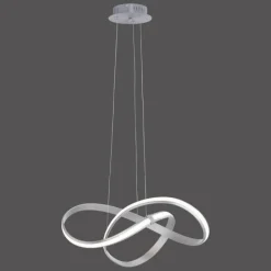 Luminaires Paul Neuhaus Suspension Paul Neuhaus MELINDA LED Acier inoxydable, 1 lumière* Suspensions