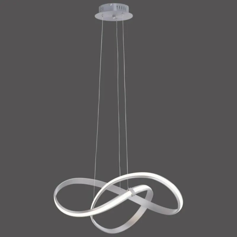 Luminaires Paul Neuhaus Suspension Paul Neuhaus MELINDA LED Acier inoxydable, 1 lumière* Suspensions