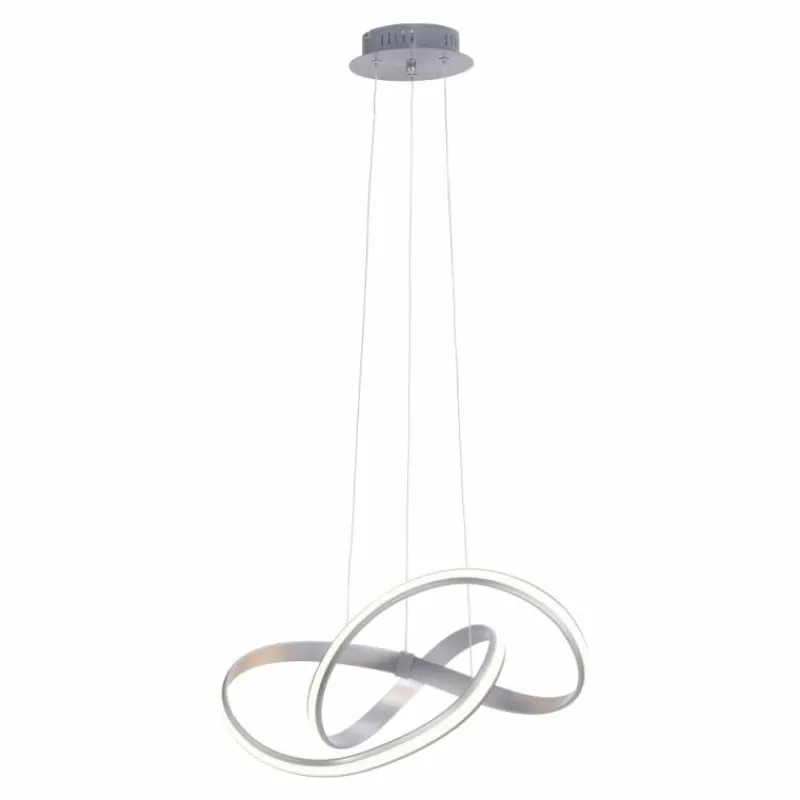 Luminaires Paul Neuhaus Suspension Paul Neuhaus MELINDA LED Acier inoxydable, 1 lumière* Suspensions