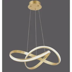 Lampes Dorées-Luminaires Paul Neuhaus Suspension Paul Neuhaus MELINDA LED Or, 1 lumière