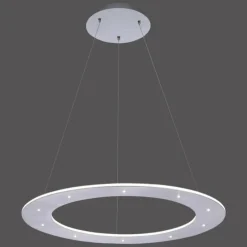 Luminaires Paul Neuhaus Suspension Paul Neuhaus PURE-COSMO LED Aluminium, 17 lumières, Télécommandes* Éclairage Led