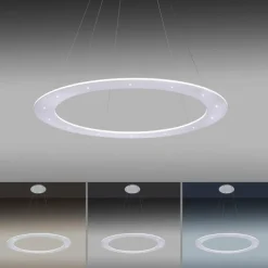 Luminaires Paul Neuhaus Suspension Paul Neuhaus PURE-COSMO LED Aluminium, 25 lumières, Télécommandes* Éclairage Led