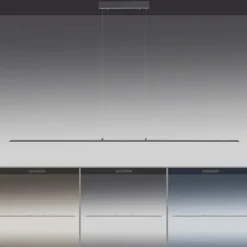 Luminaires Paul Neuhaus Suspension Paul Neuhaus PURE-LITE LED Anthracite, 1 lumière* Éclairage Led