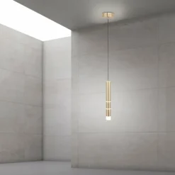 Luminaires Paul Neuhaus Suspension Paul Neuhaus PURE-VEGA LED Laiton, 3 lumières* Éclairage Led