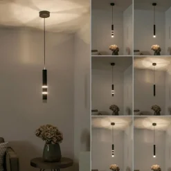 Luminaires Paul Neuhaus Suspension Paul Neuhaus PURE-VEGA LED Aluminium, 7 lumières* Éclairage Led