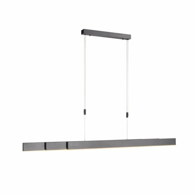 Luminaires Paul Neuhaus Suspension Paul Neuhaus PURE-MOTO LED Gris, 3 lumières, Télécommandes* Éclairage Led