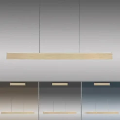 Lampes Dorées-Luminaires Paul Neuhaus Suspension Paul Neuhaus PURE E-MOTION LED Or, 1 lumière, Télécommandes