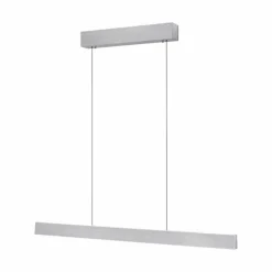 Luminaires Paul Neuhaus Suspension Paul Neuhaus PURE E-MOTION LED Argenté, 1 lumière, Télécommandes* Éclairage Led