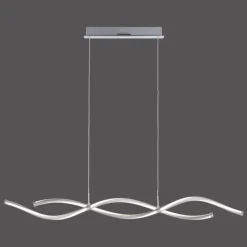 Paul Neuhaus Q-Serie Suspension Paul Neuhaus Q-MALINA LED Nickel mat, 2 lumières, Télécommandes