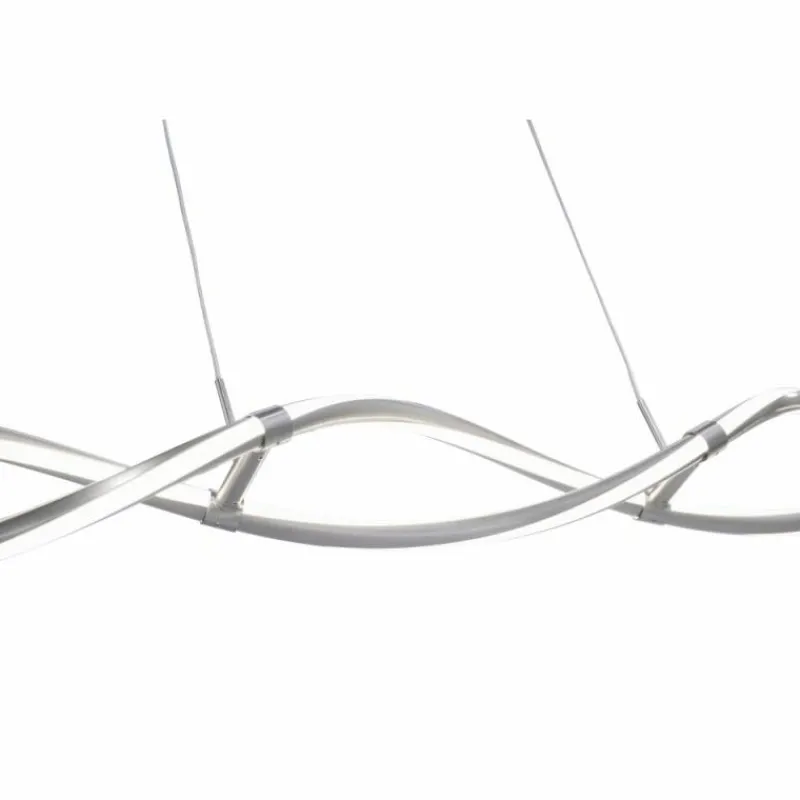 Paul Neuhaus Q-Serie Suspension Paul Neuhaus Q-MALINA LED Nickel mat, 2 lumières, Télécommandes