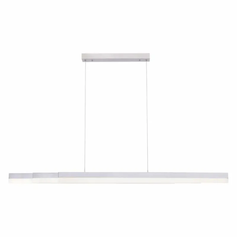 Paul Neuhaus Q-Serie Suspension Paul Neuhaus Q-TOWER LED Aluminium, 3 lumières, Télécommandes