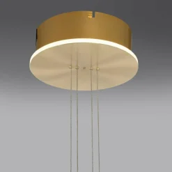 Paul Neuhaus Q-Serie Suspension Paul Neuhaus Q-ETIENNE LED Laiton, 1 lumière, Télécommandes