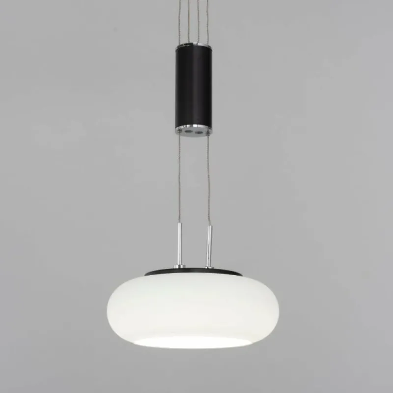 Paul Neuhaus Q-Serie Suspension Paul Neuhaus Q-ETIENNE LED Noir, 3 lumières, Télécommandes