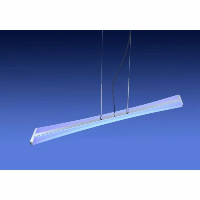 Paul Neuhaus Q-Serie Suspension Paul Neuhaus Q-Riller LED Chrome, 14 lumières, Télécommandes, Changeur de couleurs