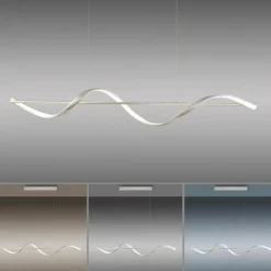 Paul Neuhaus Q-Serie Suspension Paul Neuhaus QSWING LED Argenté, 1 lumière, Télécommandes