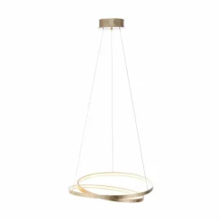 Lampes Dorées-Luminaires Paul Neuhaus Suspension Paul Neuhaus ROMAN LED Or, 1 lumière