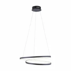Luminaires Paul Neuhaus Suspension Paul Neuhaus ROMAN LED Noir, 1 lumière* Suspensions