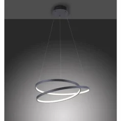 Luminaires Paul Neuhaus Suspension Paul Neuhaus ROMAN LED Noir, 1 lumière* Suspensions