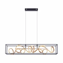 Luminaires Paul Neuhaus Suspension Paul Neuhaus SELINA LED Noir, 4 lumières* Éclairage Led