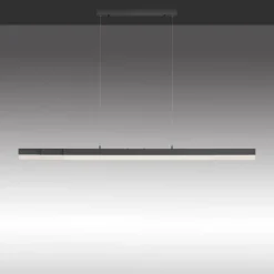 Luminaires Paul Neuhaus Suspension Paul Neuhaus SINA LED Noir, 3 lumières* Éclairage Led