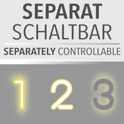 Luminaires Paul Neuhaus Suspension Paul Neuhaus SCULLI LED Noir, 2 lumières* Suspensions