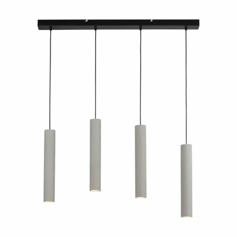 Luminaires Paul Neuhaus Suspension Paul-Neuhaus ETON Noir, 4 lumières* Suspensions