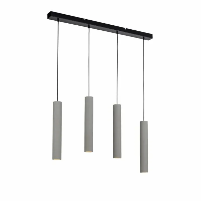 Luminaires Paul Neuhaus Suspension Paul-Neuhaus ETON Noir, 4 lumières* Suspensions