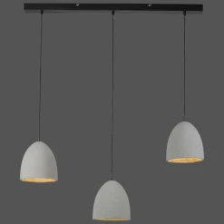 Luminaires Paul Neuhaus Suspension Paul-Neuhaus ETON Noir, 3 lumières* Suspensions