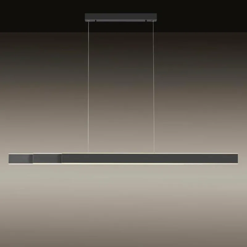Luminaires Paul Neuhaus Suspension Paul-Neuhaus PURE-LUME LED Anthracite, 6 lumières* Éclairage Led