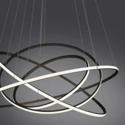 Luminaires Paul Neuhaus Suspension Paul-Neuhaus TESSARA LED Anthracite, 1 lumière, Télécommandes* Éclairage Led