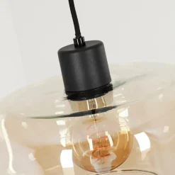 hofstein Suspension Pedreles Noir, 1 lumière