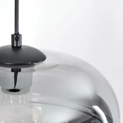 hofstein Suspension Peonniemi Noir, 1 lumière