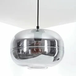 hofstein Suspension Peonniemi Noir, 1 lumière