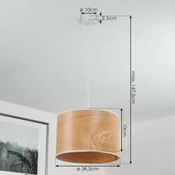 Luminaires Scandinaves-hofstein Suspension Perona Blanc, 1 lumière