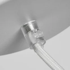 Luminaires Scandinaves-hofstein Suspension Perona Blanc, 1 lumière