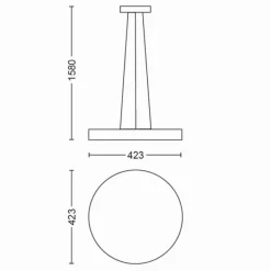 Luminaires Philips Suspension Philips Hue Being LED Noir, 1 lumière, Télécommandes