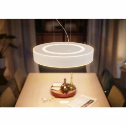 Luminaires Philips Suspension Philips Hue Enrave LED Blanc, 1 lumière, Télécommandes