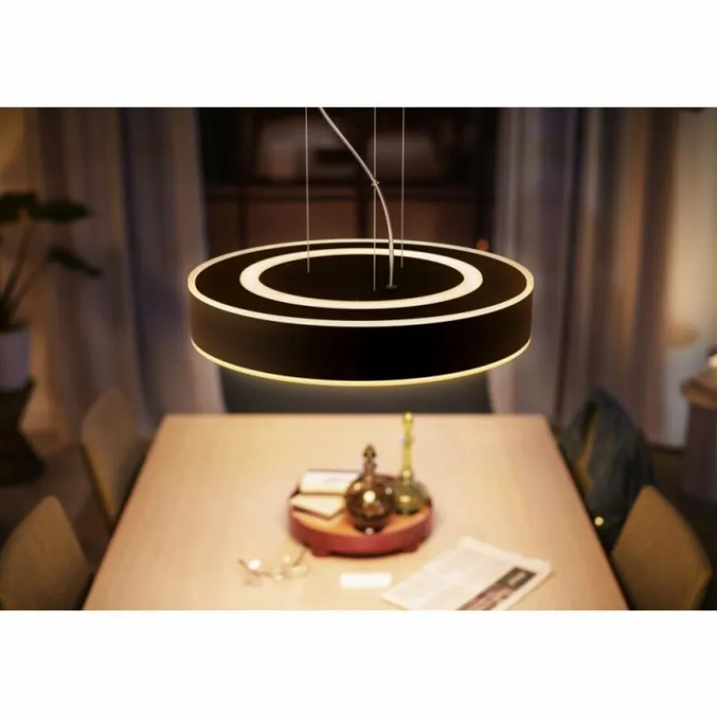 Luminaires Philips Suspension Philips Hue Enrave LED Noir, 1 lumière, Télécommandes