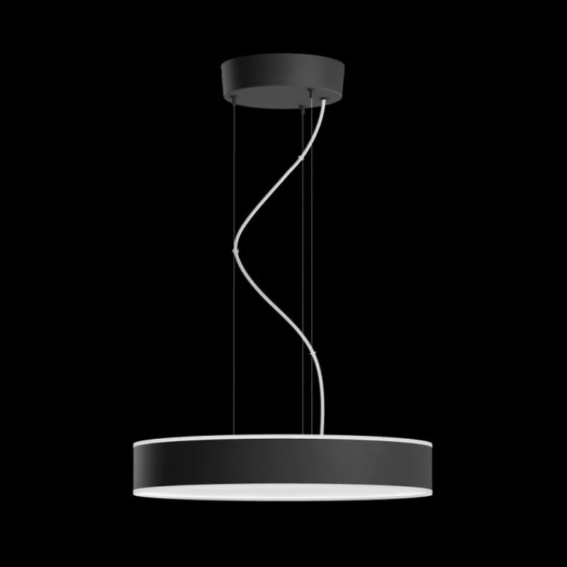 Luminaires Philips Suspension Philips Hue Enrave LED Noir, 1 lumière, Télécommandes
